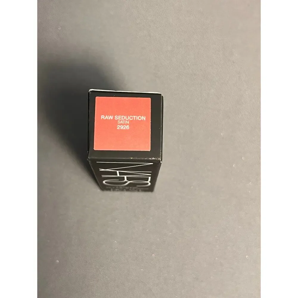 Nars Raw Seduction Warm Tone Medium Coral‎ Cream Finish Lipstick New